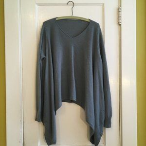 Cashmere Blue Swing Sweater